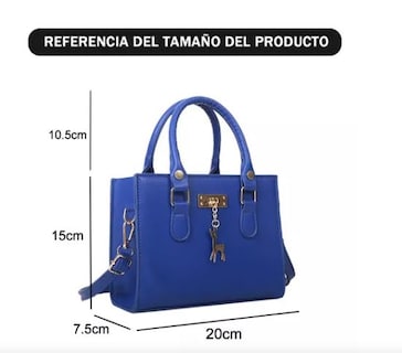 Foto 3 | Bolso Bandolera de Mano Wünd Tote Azul