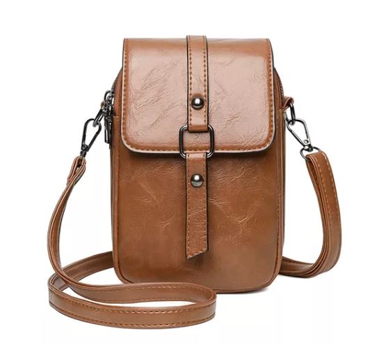 Cartera Bandolera Wünd Marrón