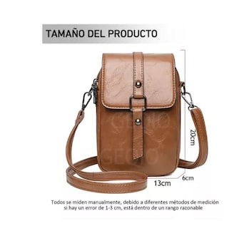 Foto 2 | Cartera Bandolera Wünd Marrón