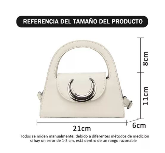 Foto 3 | Bolsa Wünd Blanca para Mujer