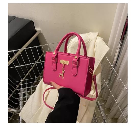 Foto 4 pulgar | Bolso Bandolera de Mano Wünd Tote Rosa