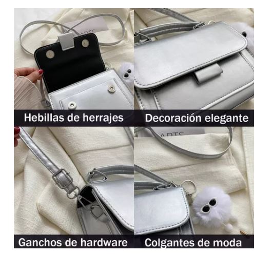 Foto 4 pulgar | Bolso Bandolero Pequeño Wünd Rosa para Mujer