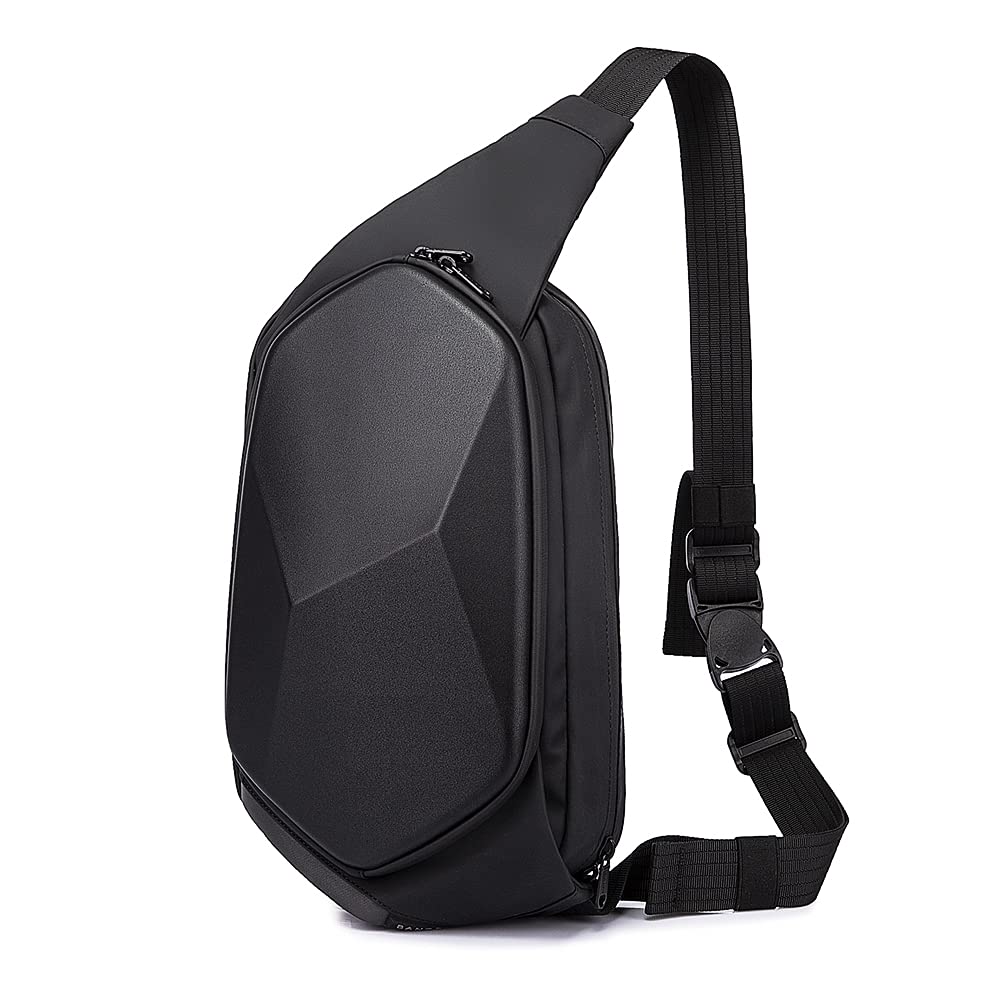 Foto 2 pulgar | Bandolera Bange Impermeable y Segura Negra para Hombre - Venta Internacional
