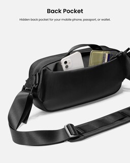 Foto 4 | Bandolera Tomtoc Resistente al Agua para Hombre - Venta Internacional