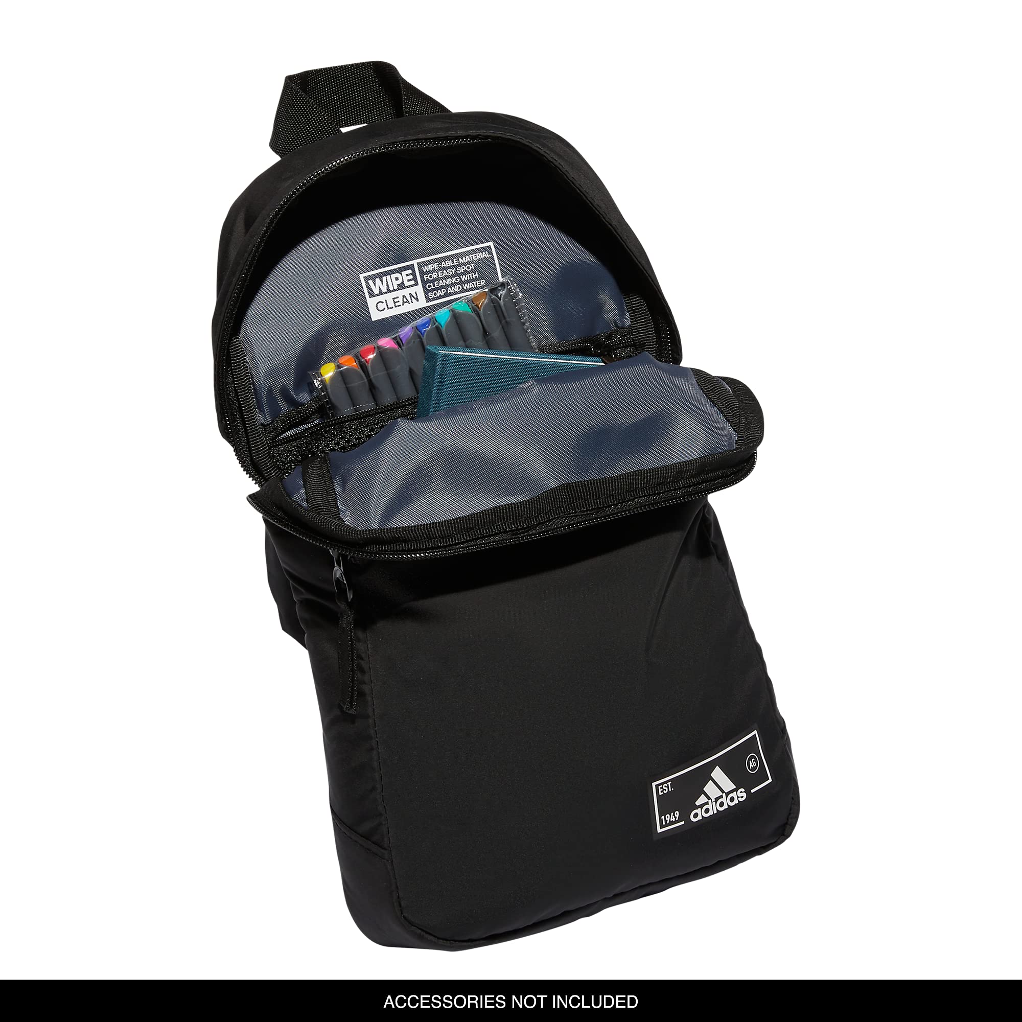 Foto 4 pulgar | Bandolera Adidas Essentials 2 Sling Negra - Venta Internacional