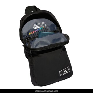 Foto 3 | Bandolera Adidas Essentials 2 Sling Negra - Venta Internacional