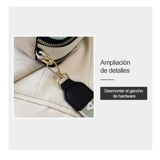 Foto 3 | Bolsa Bandolera de Hombro Gris Oscuro para Mujer