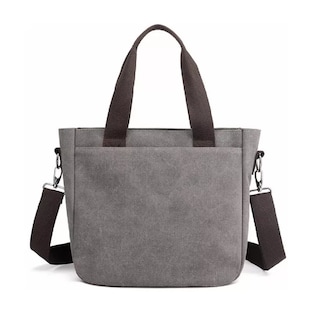 Foto 2 | Bolsa Belug Gris de Lona