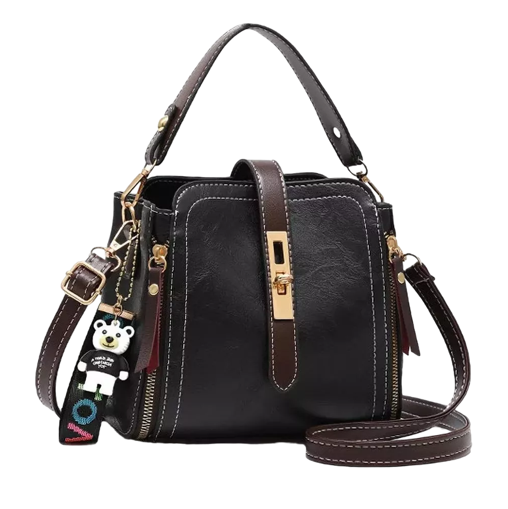 Bolsa Para Mujer Belug  color Negro