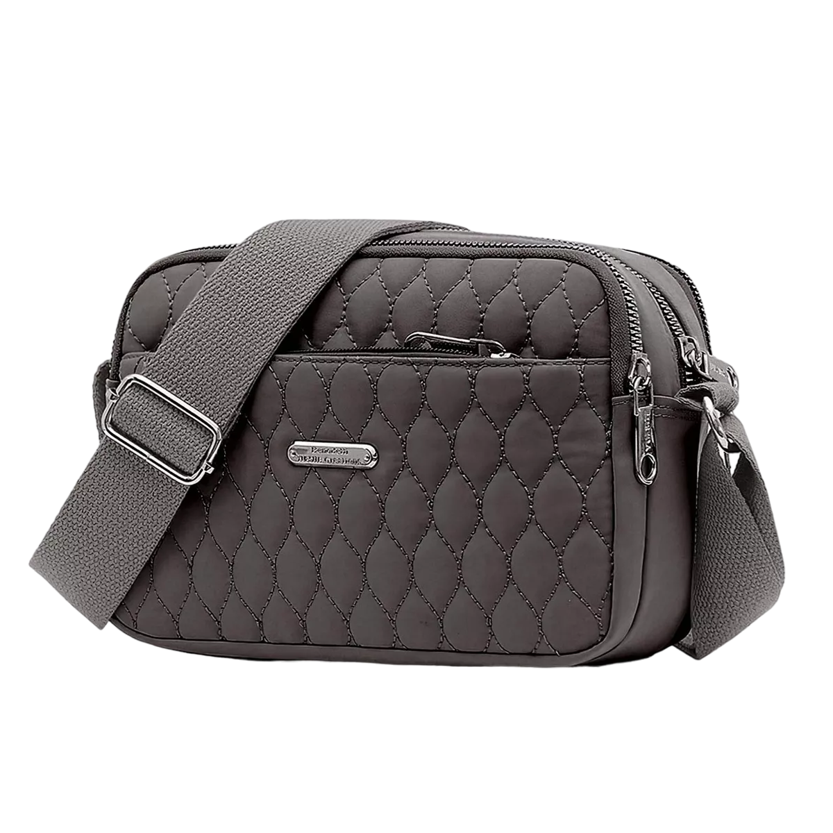 Bolso Multifuncional Impermeable y Antirrobo para Mujer Gris