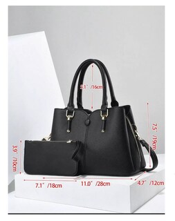 Foto 2 | Bolsas de Mujer Belug Vintage 2 Piezas