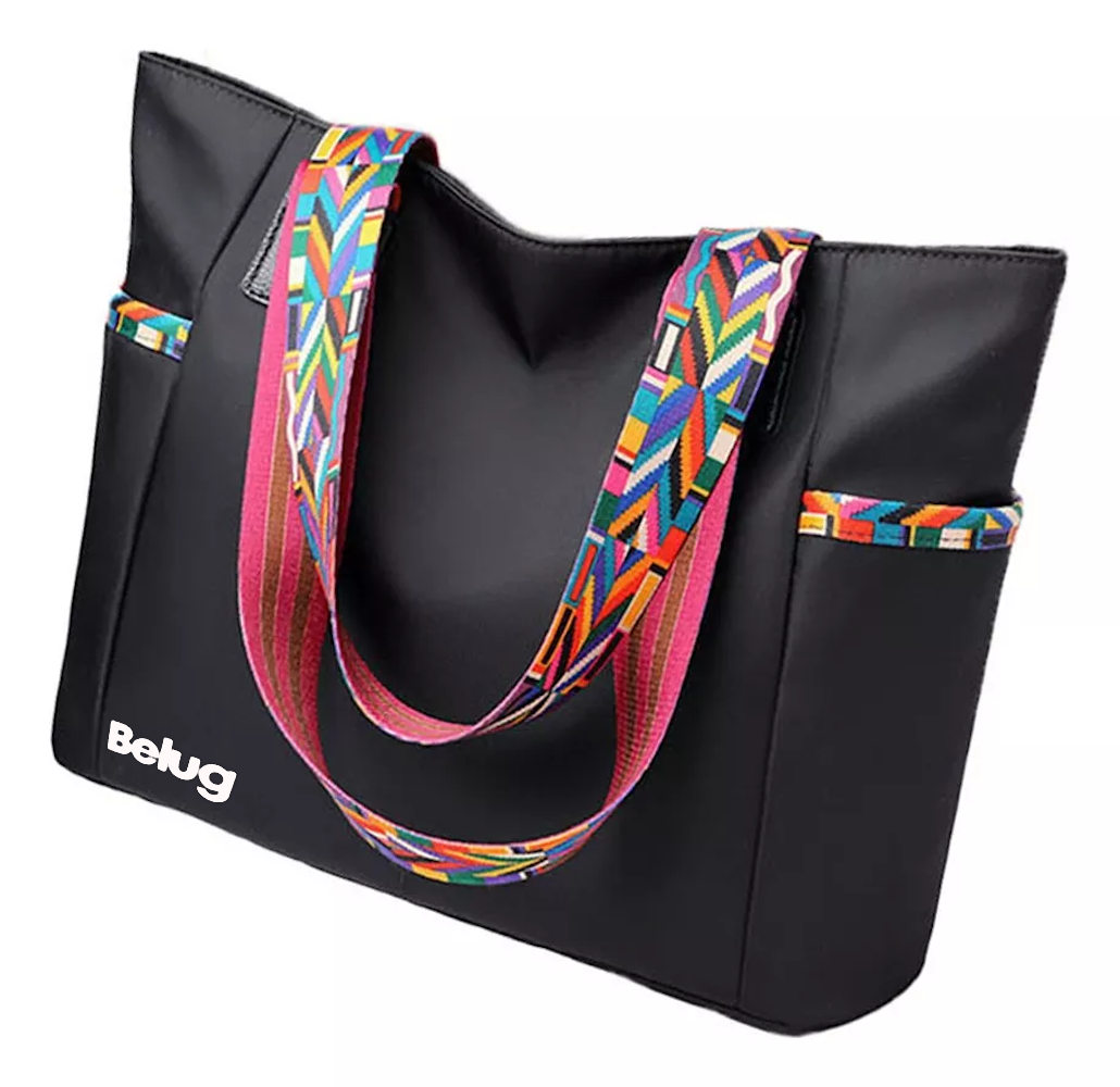 Bolso de Gran Capacidad Ligeros Negro para Mujer