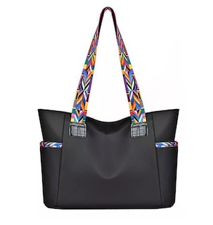 Foto 5 | Bolso de Gran Capacidad Ligeros Negro para Mujer