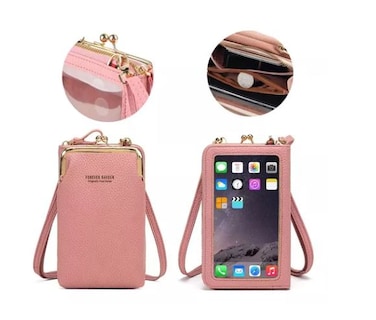 Foto 2 | Bolso Bandolera Cartera para Mujer