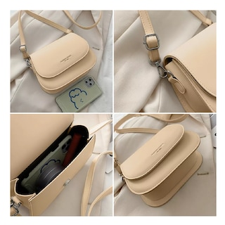 Foto 2 | Bolsas Mujer Hombro Bandolera Cosmetiquera Cuero Sintetico