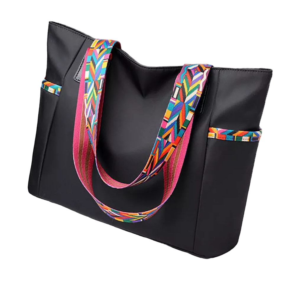 Bolso De Gran Capacidad Para Mujer Ligeros Negro