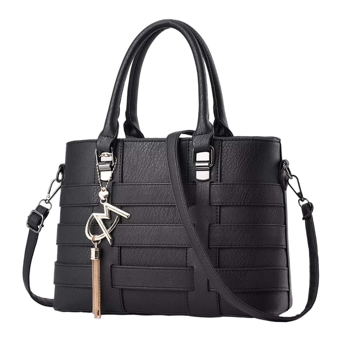 Bolsas De Mano Para Mujer Bandolera Moda Hombro Tote Negro $739