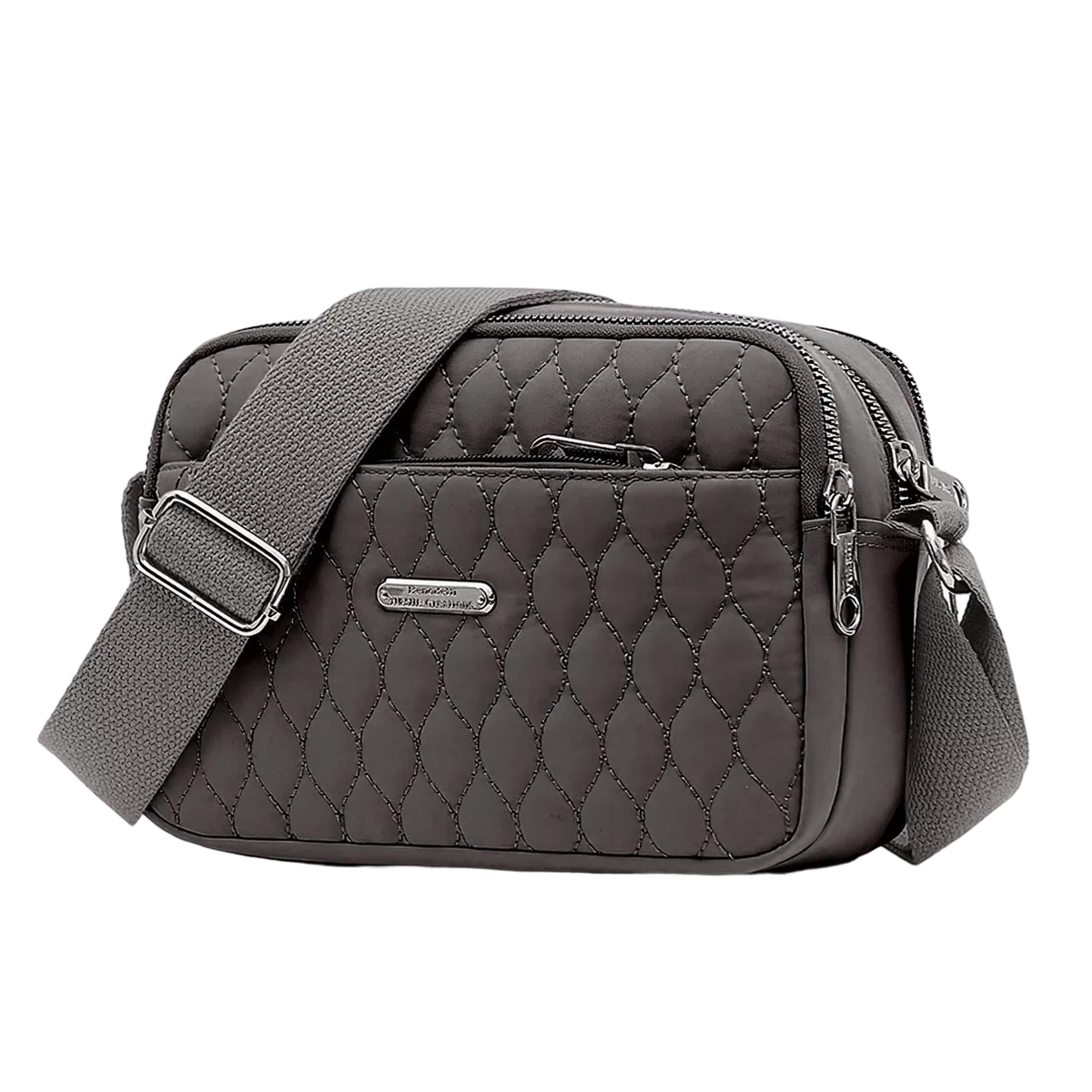 Bolso Multifuncional Impermeable Y Antirrobo Para Mujer Gris