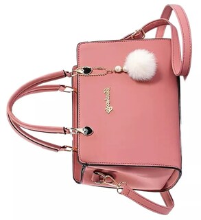 Foto 3 | Bolsa De Mujer Crossbody Bandolera Casual Vintage Moda Pendient Rosa