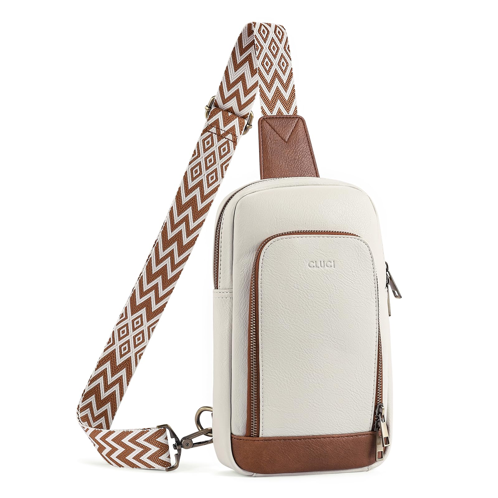 Foto 2 pulgar | Bandolera Cluci Beige para Mujer-Venta Internacional