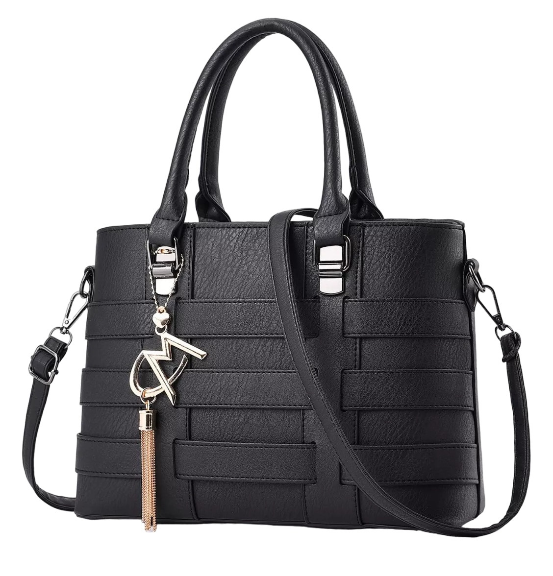 Bolsa de Mano Belug Negra $629