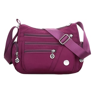 Foto 1 | Bolso Multifuncional Impermeable y Antirrobo Púrpura para Mujer
