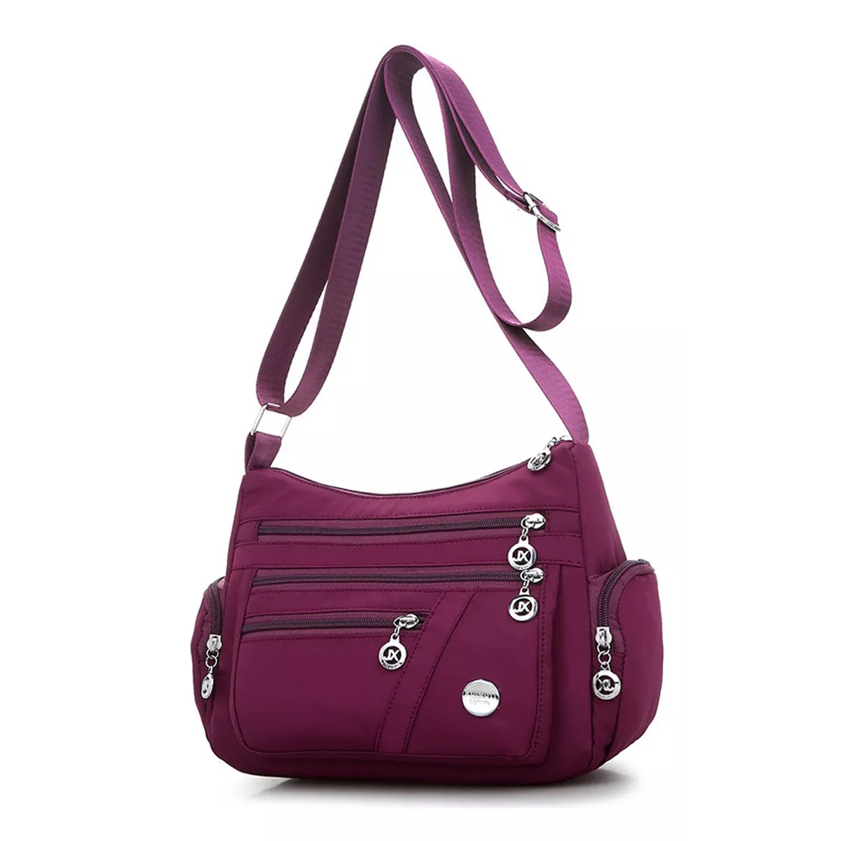 Foto 5 pulgar | Bolso Multifuncional Impermeable y Antirrobo Púrpura para Mujer