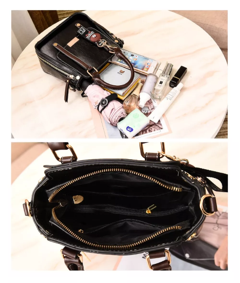 Foto 5 pulgar | Bolsa Bandolera Belug Negra