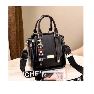 Foto 5 | Bolsa Bandolera Belug Negra