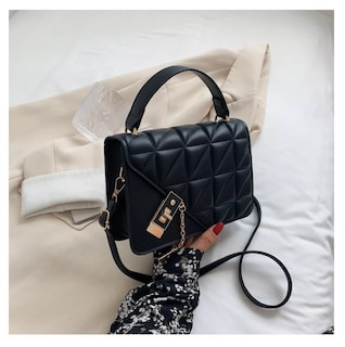 Foto 2 | Bolsa Bandolera Belug Negra