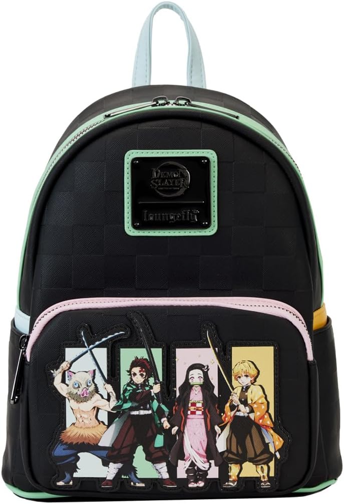 Loungefly Mini Backpack Demon Slayer Heroes Group