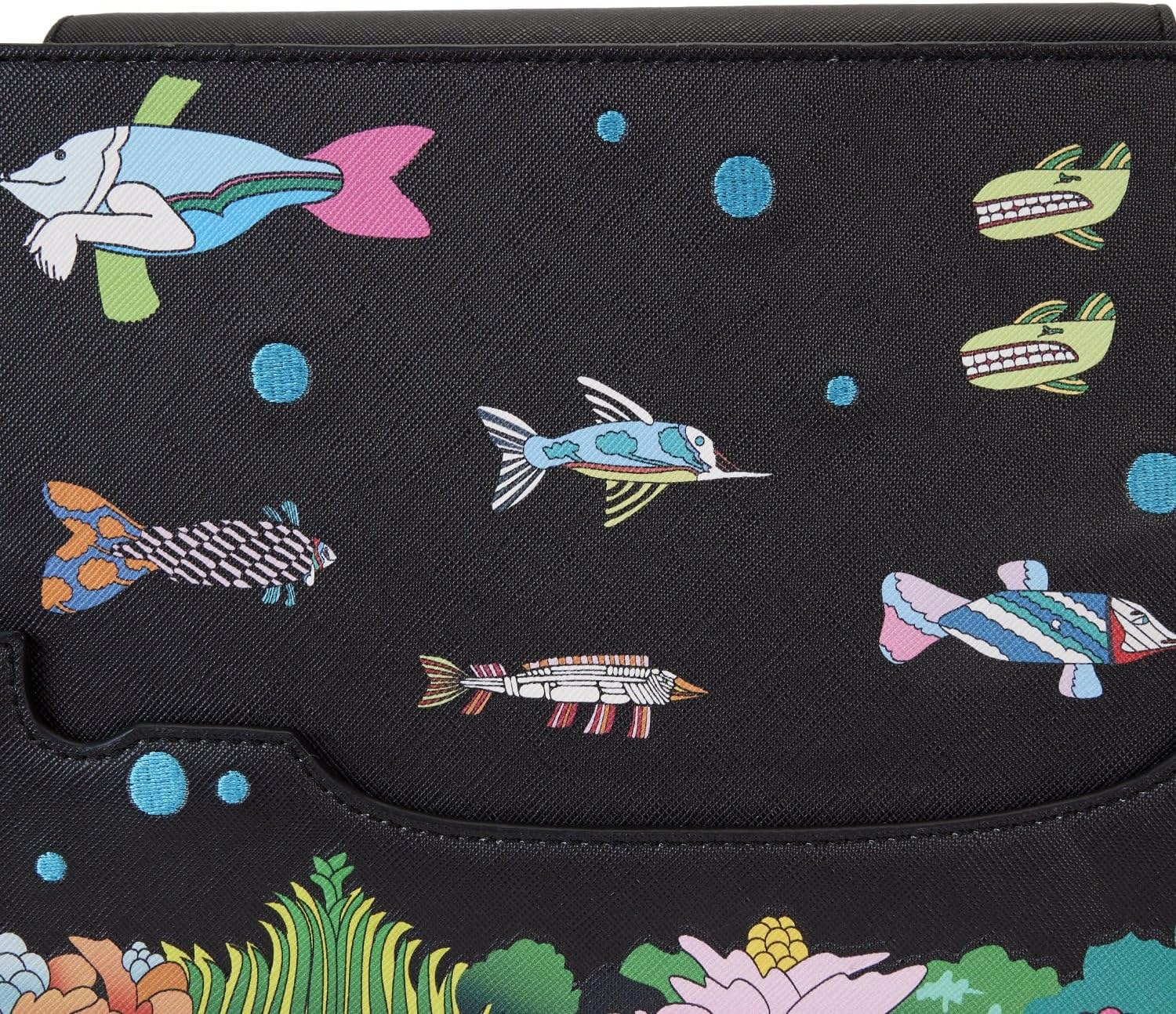 Foto 6 pulgar | Loungefly Crossbody Bag The Beatles Yellow Submarine