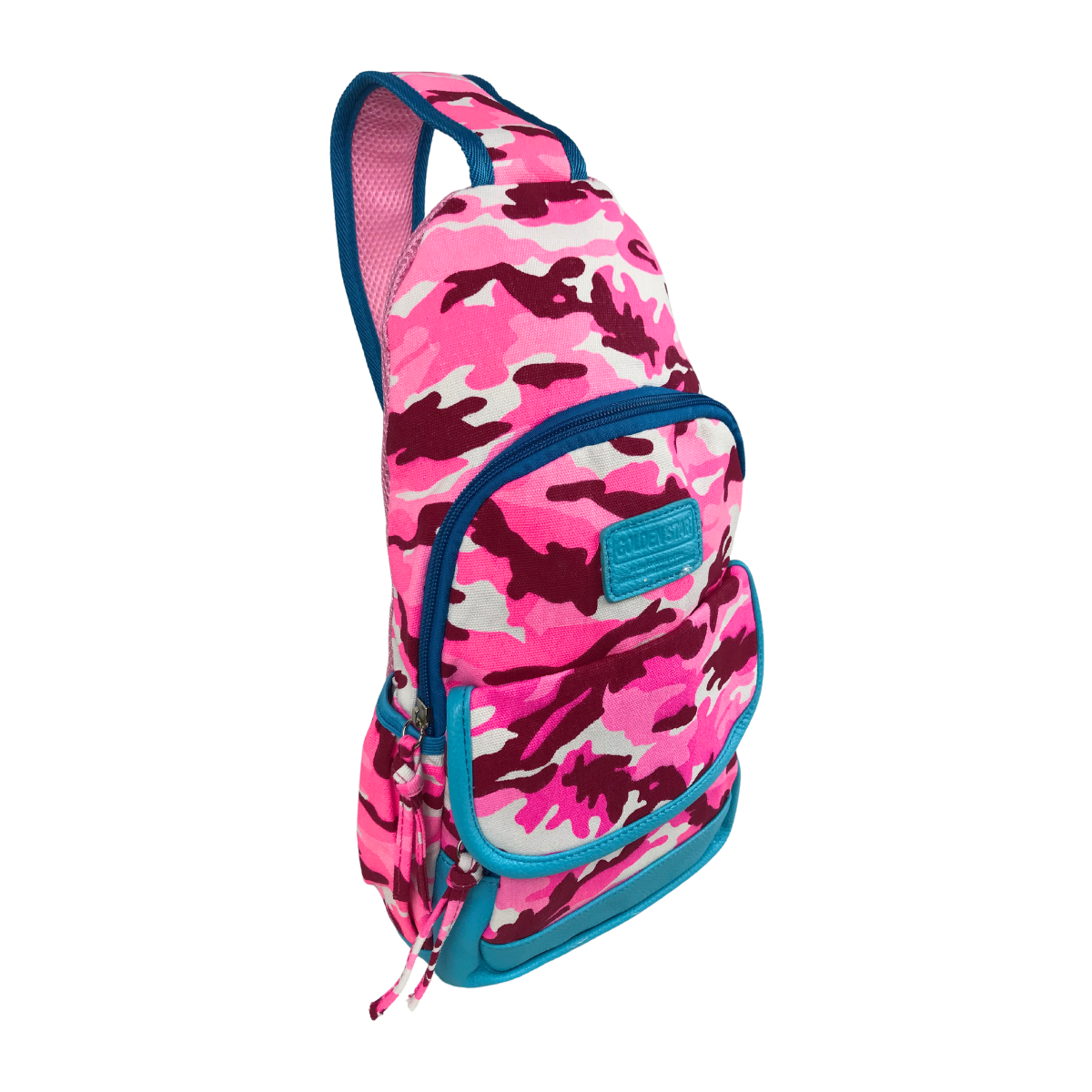 Foto 4 pulgar | Bolso Cruzado Golden Star Camuflaje EC-1783 Rosa