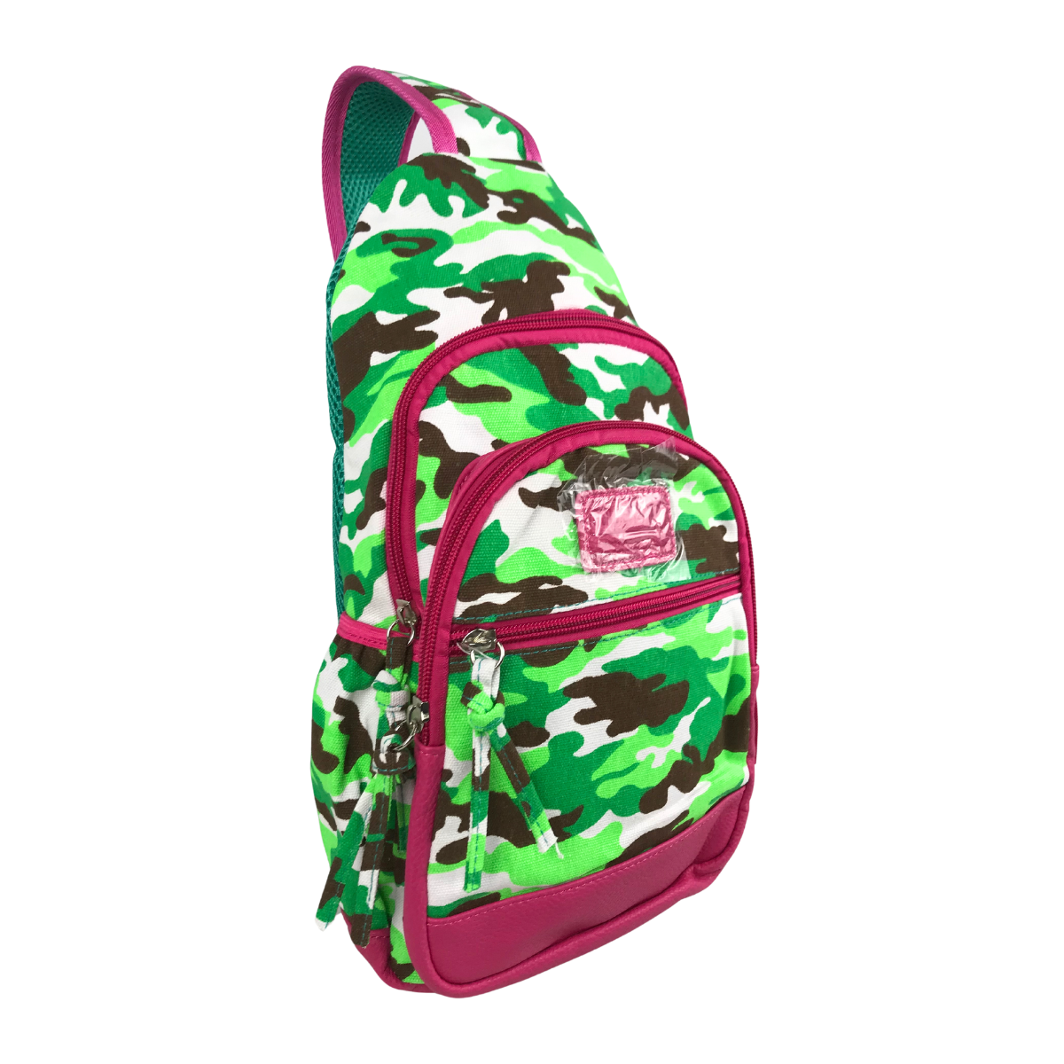 Foto 4 pulgar | Bolso Cruzado Golden Star Camuflaje Ec-1784 Verde