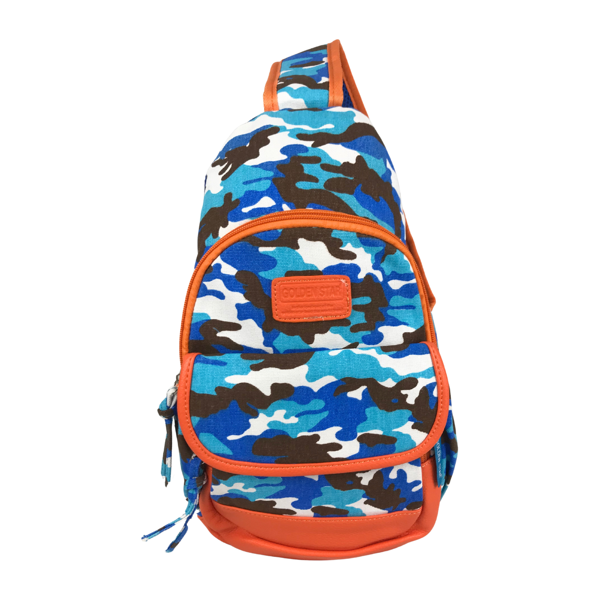 Foto 1 | Bolso Cruzado Golden Star Camuflaje EC-1783 Azul