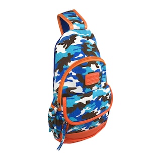 Foto 3 | Bolso Cruzado Golden Star Camuflaje EC-1783 Azul