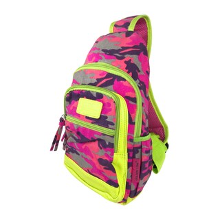 Foto 2 | Bolso Cruzado Golden Star Camuflaje Ec-1784 Fiusha