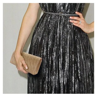 Foto 5 | Bolsa De Mano De Noche Para Fiesta Elegante Con Cadena Dorado