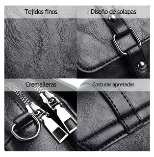Foto 5 | Bolso Para Mujer Cartera Bandolera De Moda Para Celular Negro
