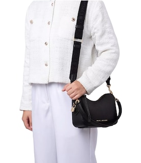 Foto 4 | Bolsa Marc Jacobs Hobo Drifter Pequeña 4p4hsh011h01 001 Negro