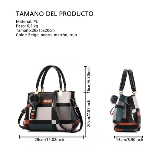 Foto 3 pulgar | Bolso Bandolera De Moda De Gran Capacidad Wünd