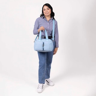Foto 8 | Bolso De Mano Azul 1818 Zilp