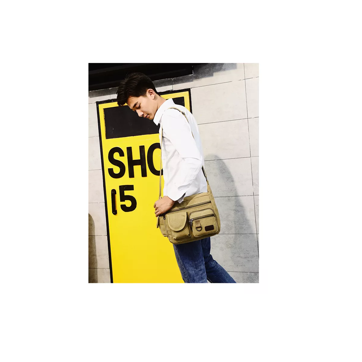 Foto 2 | Bolso Bandolera Beige