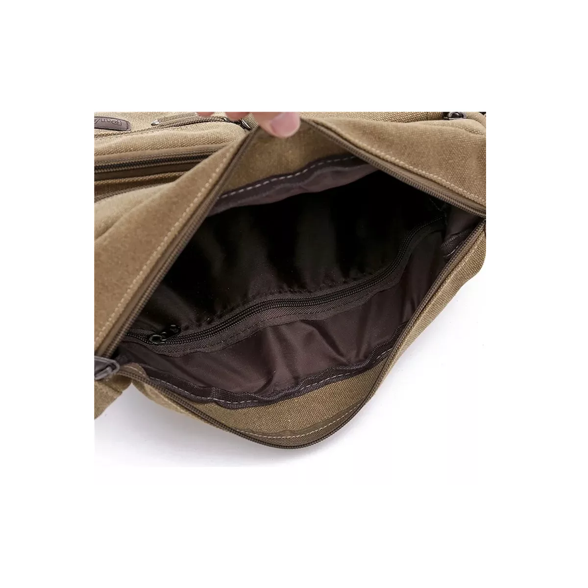 Foto 4 pulgar | Bolso Bandolera Beige