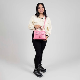 Foto 8 | Crossbody Rosa Barbie By Gorett Aby