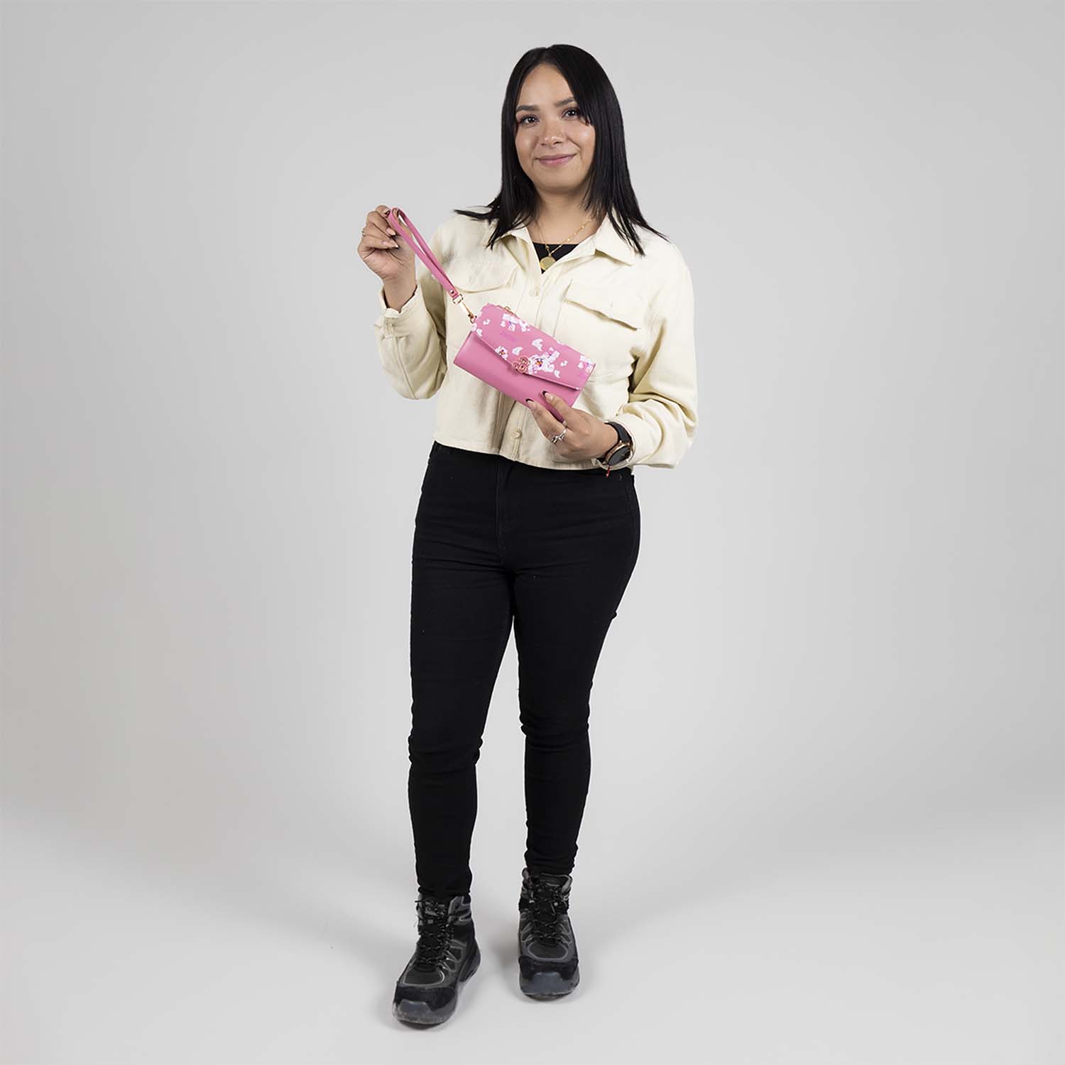 Foto 8 | Cartera De Mujer Rosa Barbie By Gorett Aby