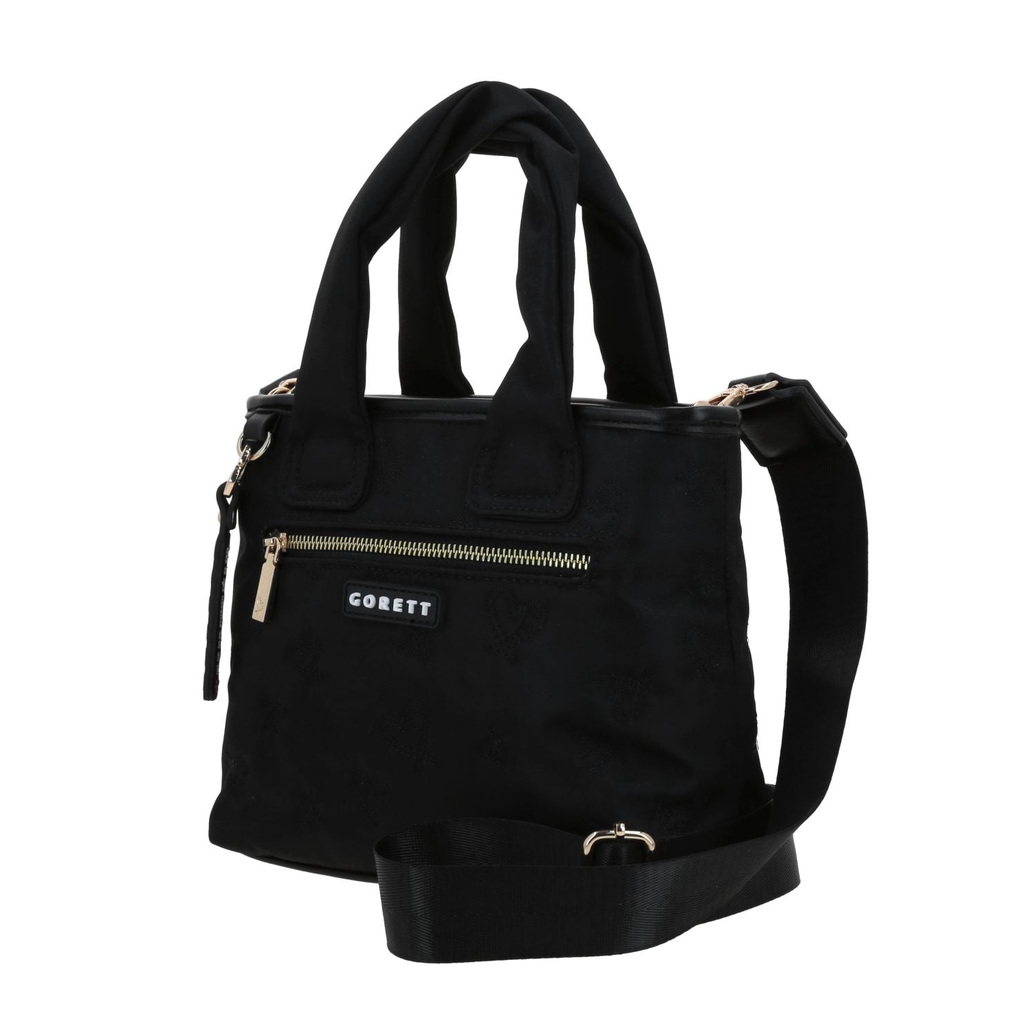Foto 3 pulgar | Satchel Gorett Karime Negro para Mujer