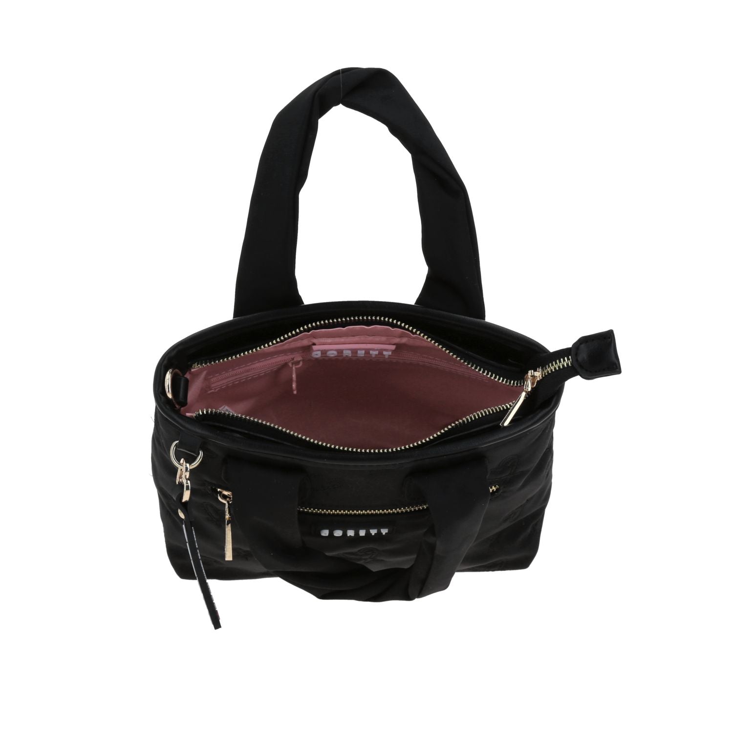 Foto 7 | Satchel Gorett Karime Negro para Mujer