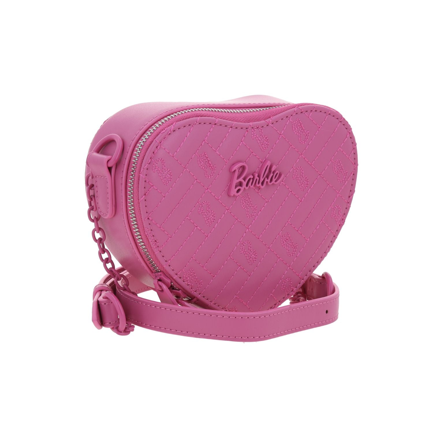 Foto 7 pulgar | Crossbody Barbie By Gorett Hanna Rosa para Mujer