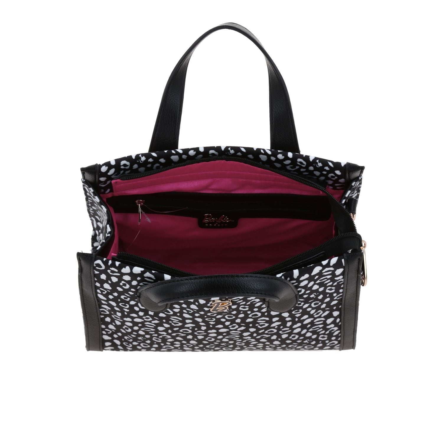 Foto 8 pulgar | Satchel Negro Barbie By Gorett Aitana para Mujer